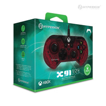 X91 Wired Controller - Officially Licensed By Xbox (Ruby Red)