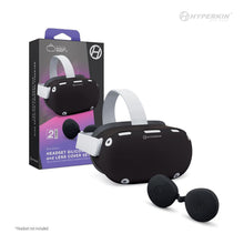 GelShell Headset Silicone Skin & Lens Cover Set (Black) - Hyperkin