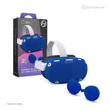 GelShell Headset Silicone Skin & Lens Cover Set (Blue) - Hyperkin