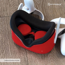 GelShell Headset Silicone Skin & Lens Cover Set (Red) - Hyperkin