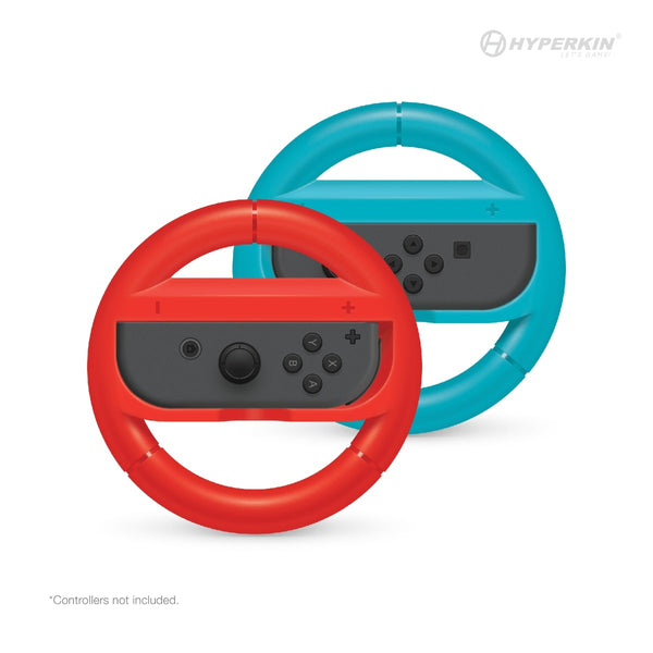Hyperkin Racing Wheel Set For Joy-Con® (Blue/red)  (2 Pack) Hyperkin