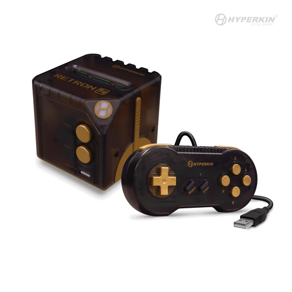 RetroN Sq: HD Gaming Console (Black Gold) - Hyperkin