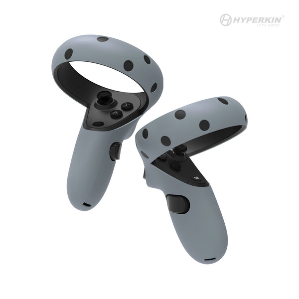 GelShell Silicone Skins Officially Licensed by Oculus (2nd gen) (1 Pair) (Gray) - Hyperkin